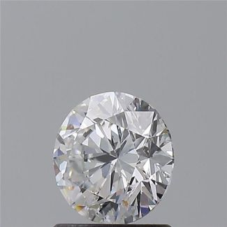 1.0 Carat Round D SI2 EX GIA Natural Diamond