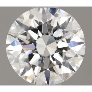 0.4 Carat Round E VVS1 EX GIA Natural Diamond