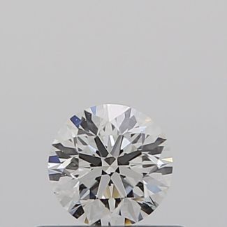 0.35 Carat Round H VS1 EX GIA Natural Diamond