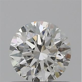 0.60 Carat Round H VS1 EX GIA Natural Diamond