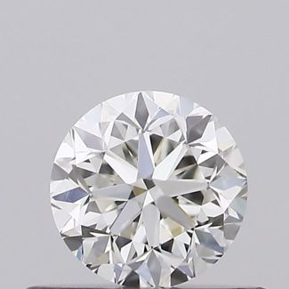 0.4 Carat Round H VS1 GD EX GIA Natural Diamond