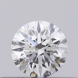 0.25 Carat Round D SI2 EX VG GIA Natural Diamond