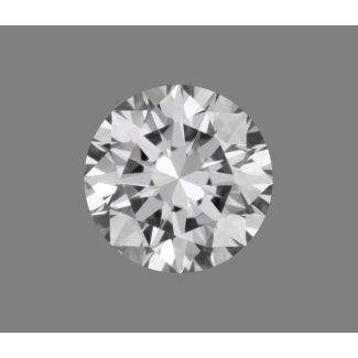 0.18 Carat Round E IF EX GIA Natural Diamond