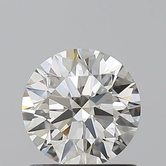 1.0 Carat Round H VVS2 EX VG IGI Natural Diamond