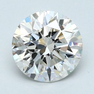 1.51 Carat Round I SI1 VG EX GIA Natural Diamond