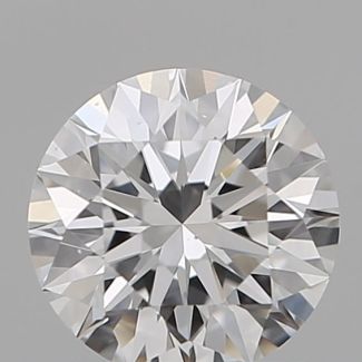 0.5 Carat Round D VS2 EX GIA Natural Diamond