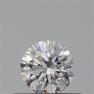 0.30 Carat Round G SI1 EX GIA Natural Diamond