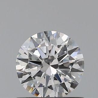 0.6 Carat Round E VS1 EX VG GIA Natural Diamond