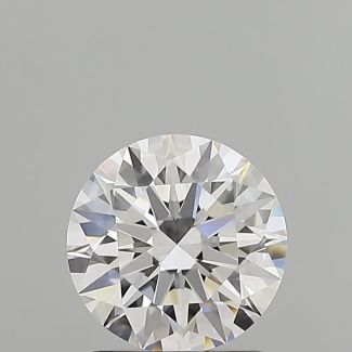 1.23 Carat Round E VVS1 EX GIA Natural Diamond