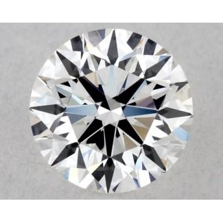 0.31 Carat Round E VS1 EX GIA Natural Diamond