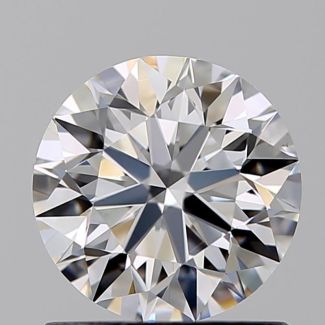 0.90 Carat Round D VS1 EX GIA Natural Diamond