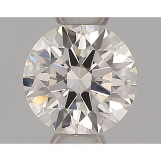 0.32 Carat Round H VS1 EX IGI Natural Diamond