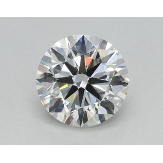 0.46 Carat Round G VVS1 VG EX GIA Natural Diamond