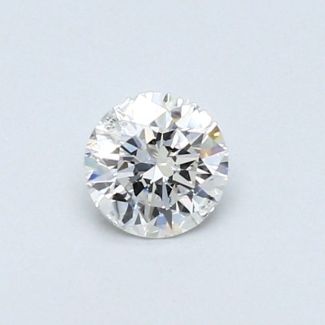 0.31 Carat Round E VVS1 VG EX GIA Natural Diamond