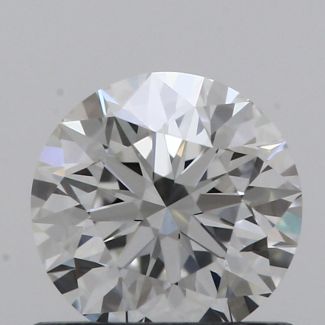 0.7 Carat Round F VVS1 EX GIA Natural Diamond