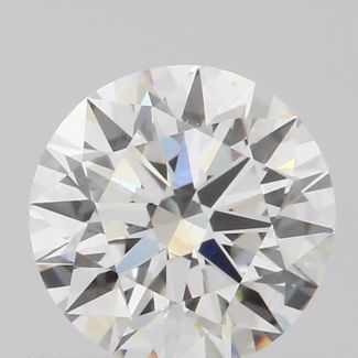 0.55 Carat Round F VS2 EX GIA Natural Diamond