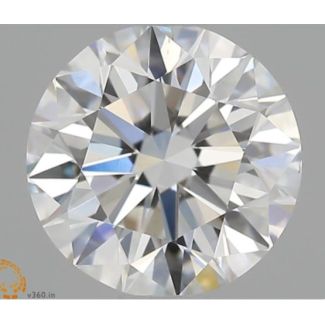 1.0 Carat Round F VS2 EX GIA Natural Diamond