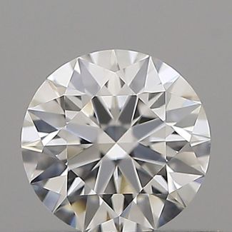 0.32 Carat Round F VVS1 EX GIA Natural Diamond