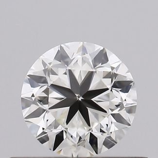 0.4 Carat Round H VVS2 GD EX VG GIA Natural Diamond