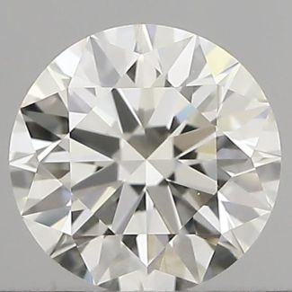 0.5 Carat Round H VVS1 EX IGI Natural Diamond