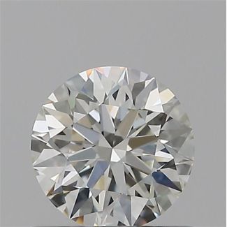 0.52 Carat Round G VVS1 EX IGI Natural Diamond