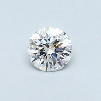 0.31 Carat Round D VVS1 EX VG GIA Natural Diamond