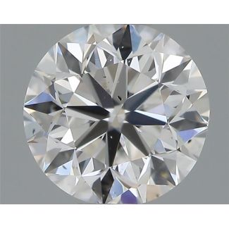 0.50 Carat Round E VS2 VG EX GIA Natural Diamond