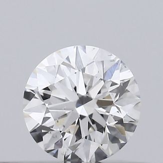 0.23 Carat Round F SI1 EX GIA Natural Diamond