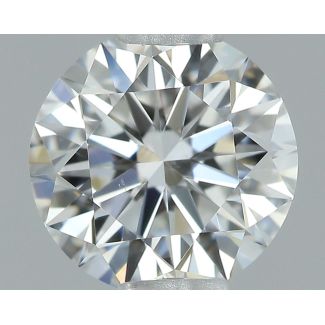 0.86 Carat Round E VS2 VG EX GIA Natural Diamond