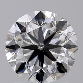 1.51 Carat Round E SI1 VG EX GIA Natural Diamond