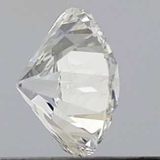 0.53 Carat Round E SI1 EX GIA Natural Diamond