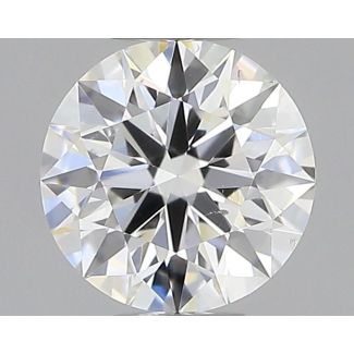 0.31 Carat Round E SI1 EX GIA Natural Diamond