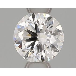 0.30 Carat Round F SI2 EX VG GIA Natural Diamond