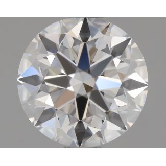 0.9 Carat Round D VVS1 EX GIA Natural Diamond