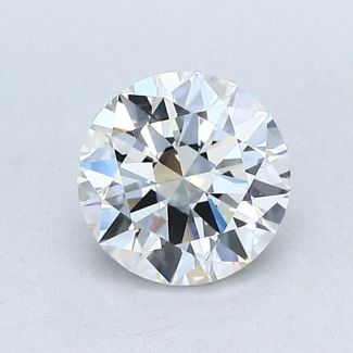 1.0 Carat Round I VVS2 EX GIA Natural Diamond