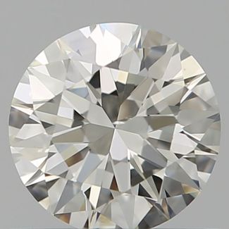 0.51 Carat Round J SI1 EX GIA Natural Diamond