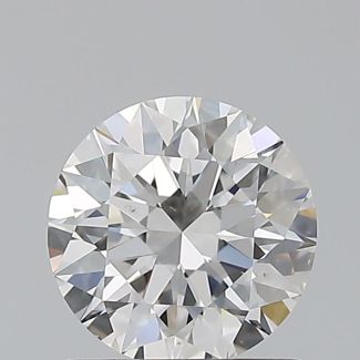 0.9 Carat Round F VS2 EX GIA Natural Diamond