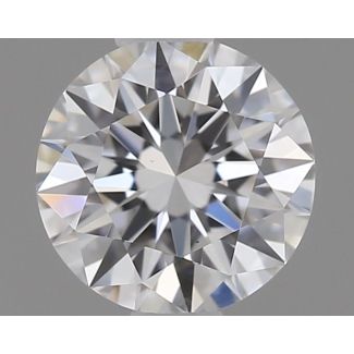 0.31 Carat Round D VS2 EX GIA Natural Diamond