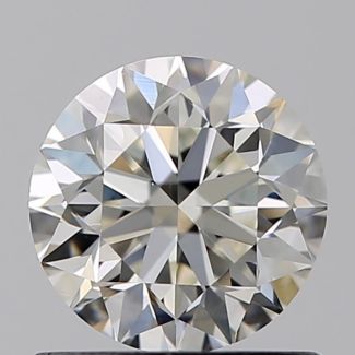 0.80 Carat Round H VS1 VG EX GIA Natural Diamond