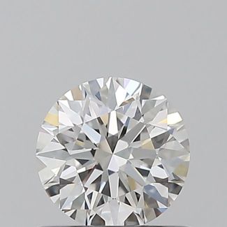 0.55 Carat Round F IF EX GIA Natural Diamond