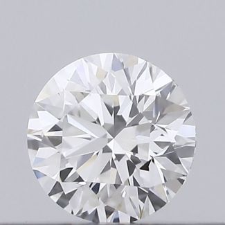 0.2 Carat Round E VVS2 EX GIA Natural Diamond