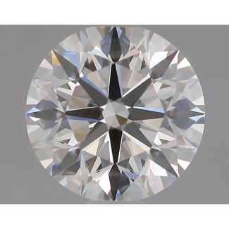 0.7 Carat Round E VS1 EX VG GIA Natural Diamond