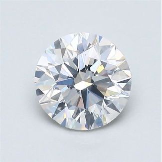 0.9 Carat Round F SI2 VG EX GD GIA Natural Diamond