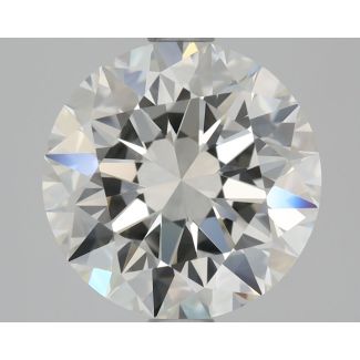 1.7 Carat Round I IF EX GIA Natural Diamond