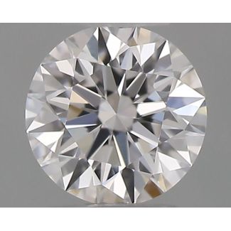 0.21 Carat Round D IF EX GIA Natural Diamond