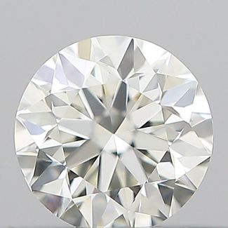 0.31 Carat Round H VVS2 VG EX IGI Natural Diamond