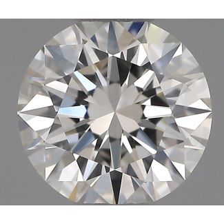 0.7 Carat Round E VVS2 EX GIA Natural Diamond