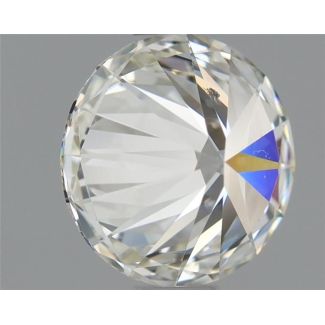 0.64 Carat Round H SI2 EX GIA Natural Diamond