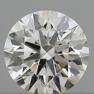 0.30 Carat Round H SI1 EX IGI Natural Diamond