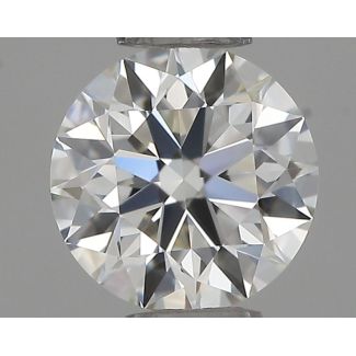 0.36 Carat Round H IF EX IGI Natural Diamond